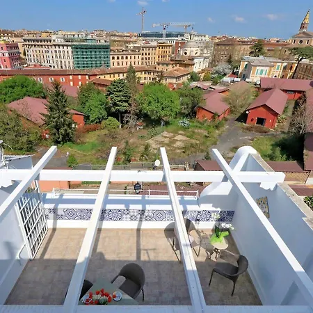 Penthouse With Panoramic Terrace At The Colosseum * Rome